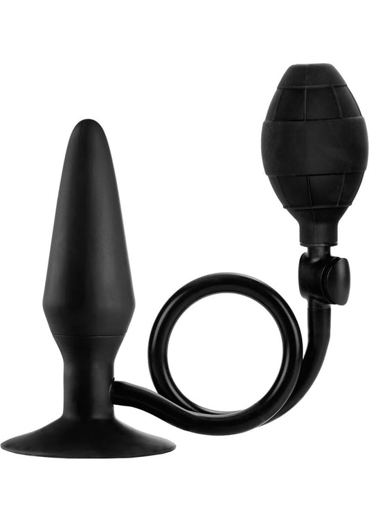 Booty Call Silicone Booty Pumper Butt Plug - Medium - Black