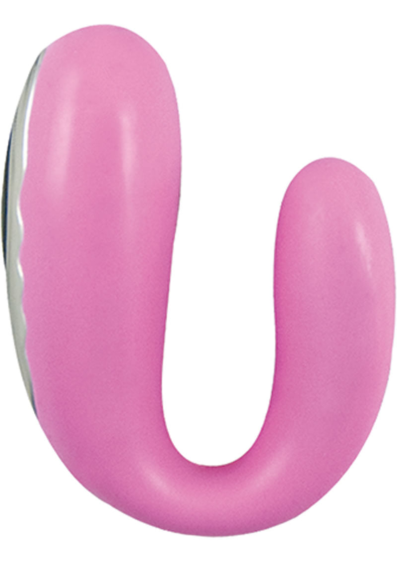 Surenda Silicone Oral Vibe Rechargeable Vibrator - Pink