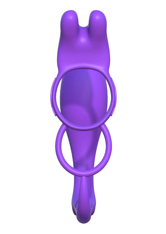 Fantasy C-Ringz Ass Gasm Vibrating Rabbit Purple