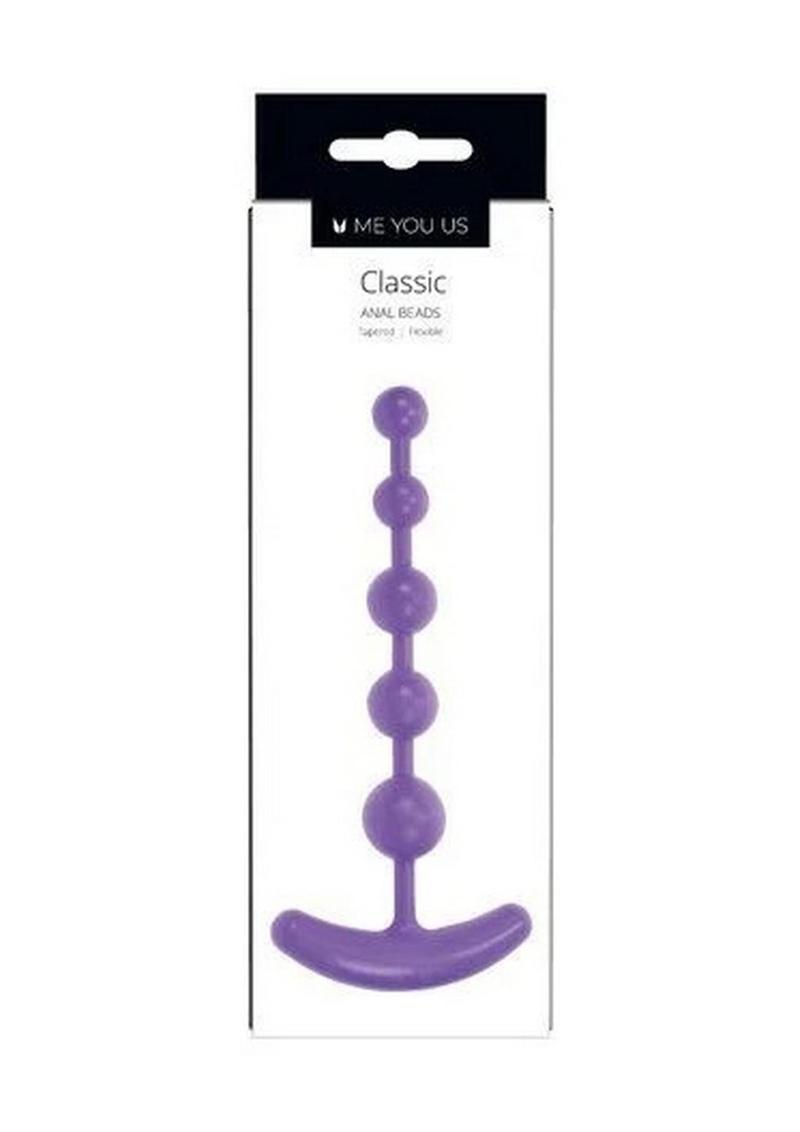 ME YOU US Classic Anal Beads - Purple