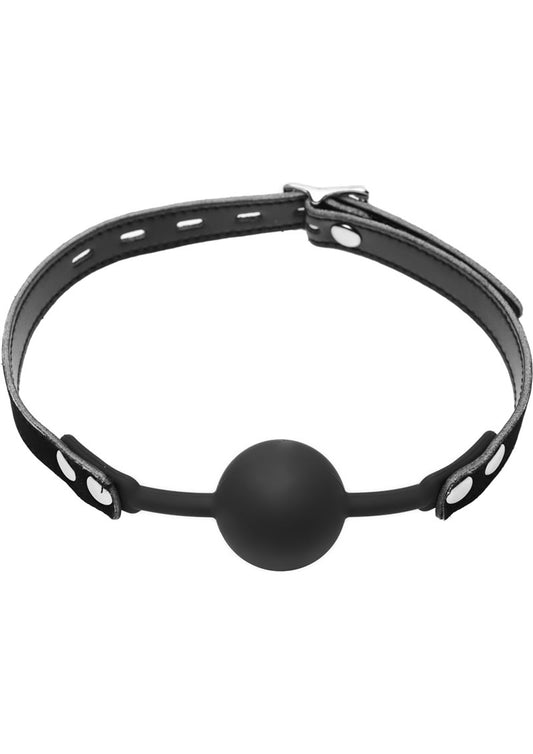 Premium Hush Locking Silicone Comfort Gag