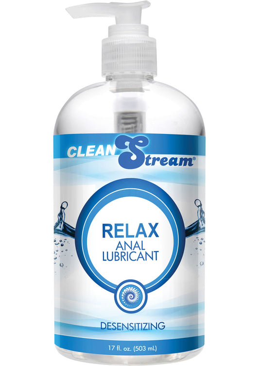 CleanStream Relax Anal Lubricant - Desensitizing 17oz