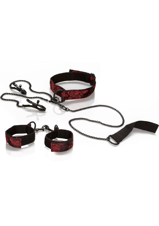 Scandal Submissive Kit - Red/Black