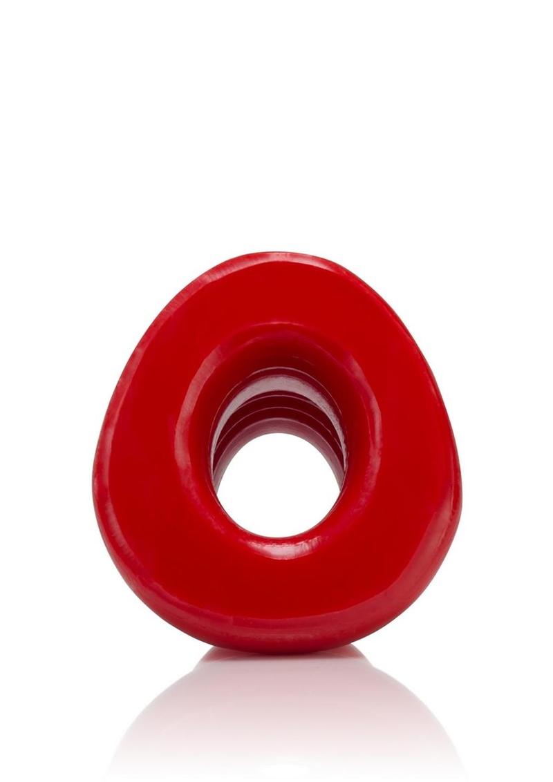 Oxballs Pig-Hole-1 Silicone Hollow Butt Plug - Small - Red