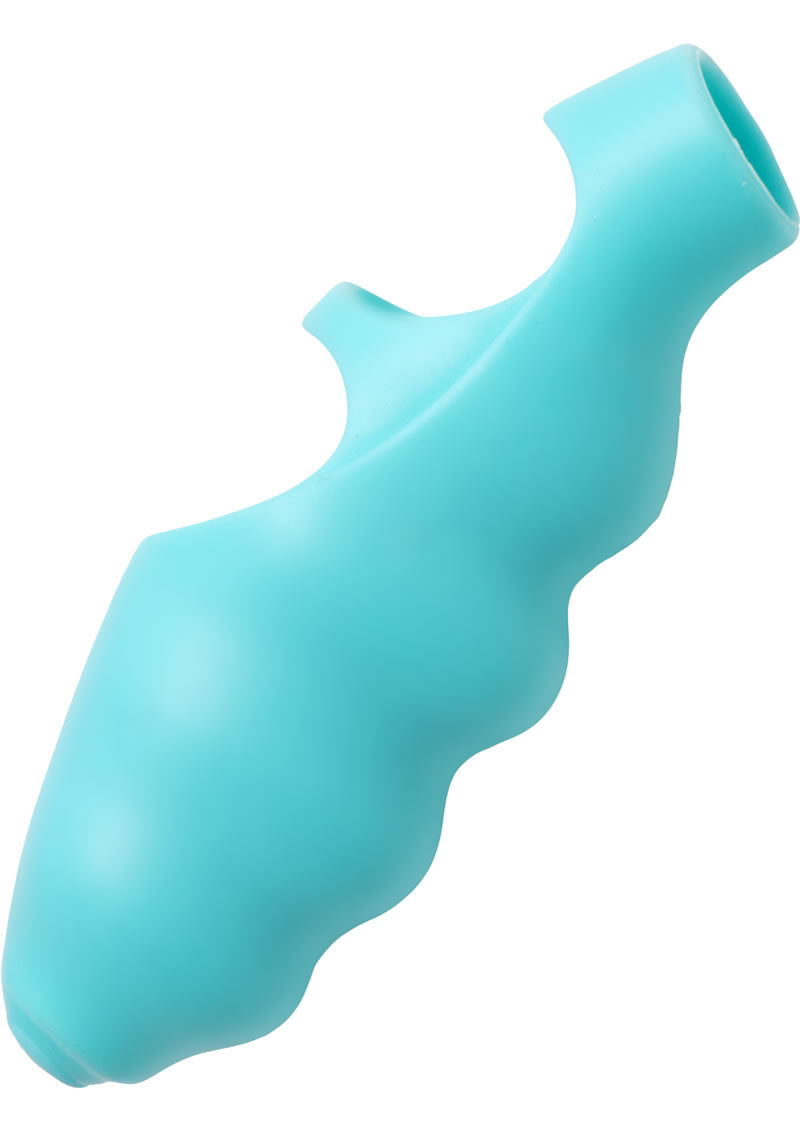 Frisky Finger Bang'her Vibrator - Teal