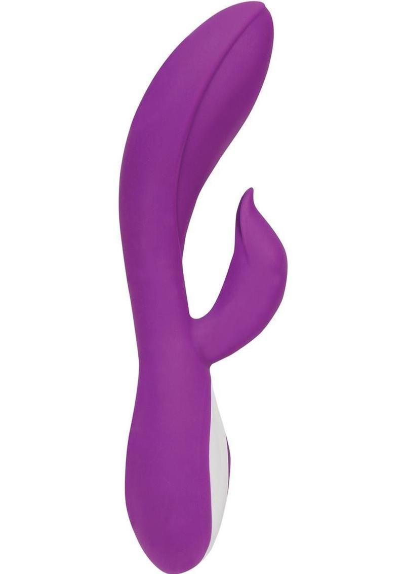 Wonderlust Harmony Rechargeable Silicone Rabbit Vibrator - Purple