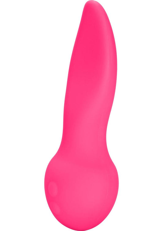 Mini Marvels Marvelous Flicker Silicone Rechargeable Mini Vibrator - Pink