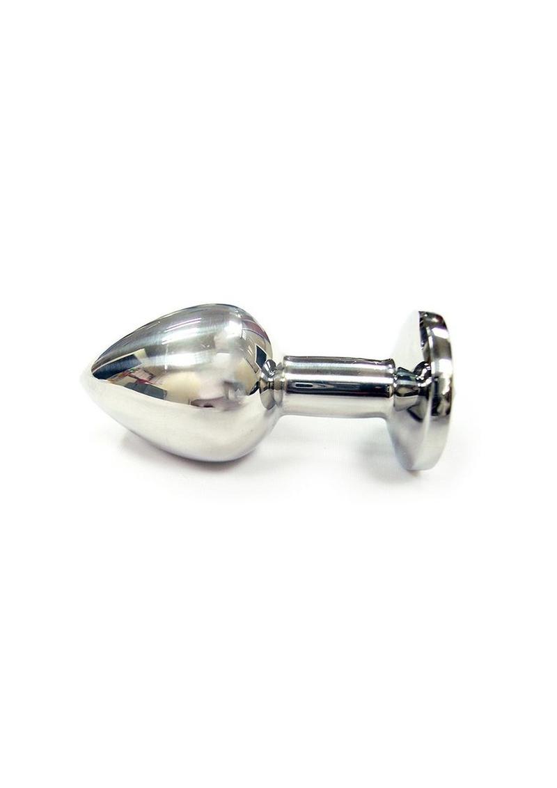 Rouge Anal Butt Plug Small Stainless Steel