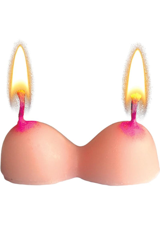 Boobie Party Candles (3 Each Per Pack)