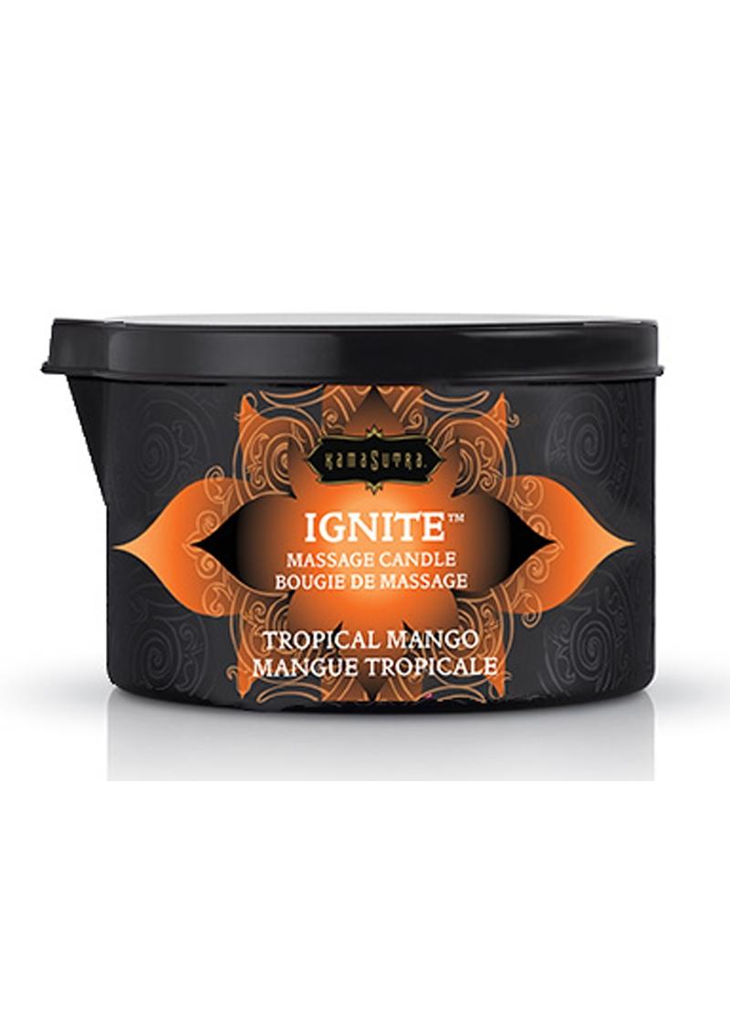 Kama Sutra Ignite Massage Candle Tropical Mango 6oz