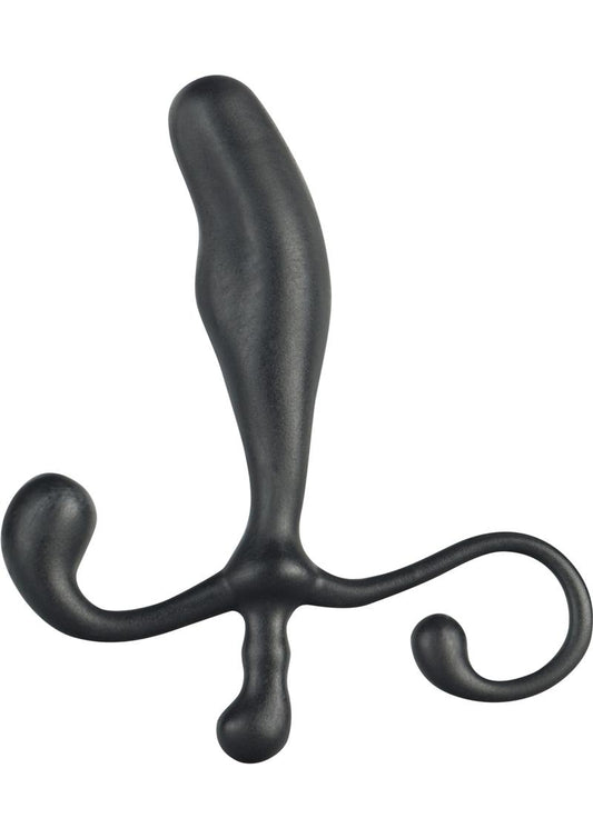 C & B Gear Male P-spot Massager 5 Inch Black