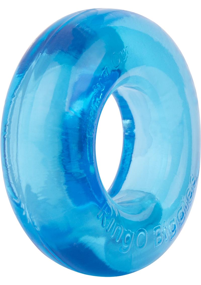 RingO Biggies Cock Ring Waterproof - Blue