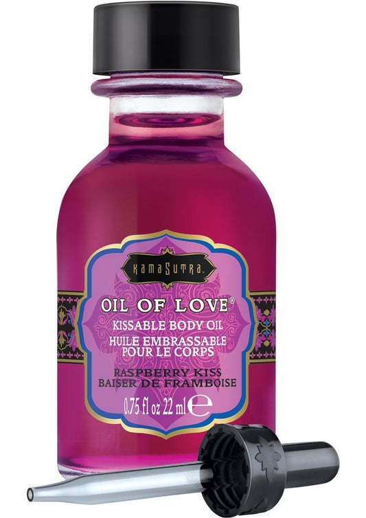 Kama Sutra Oil Of Love Raspberry Kiss .75oz