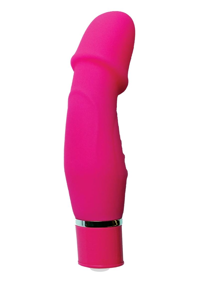 Wet Dreams Cock Tease Mini Silicone Textured Vibrator Waterproof - Magenta