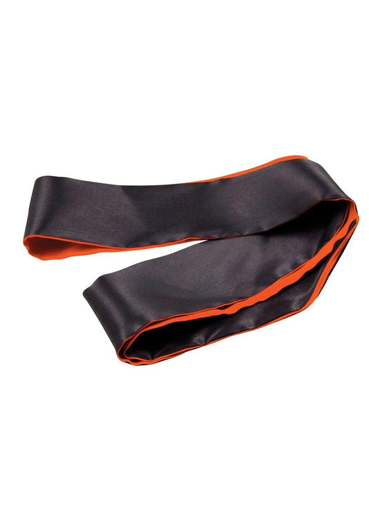 Orange Is The New Black Satin Sash Reversible Blindfold/Restraint