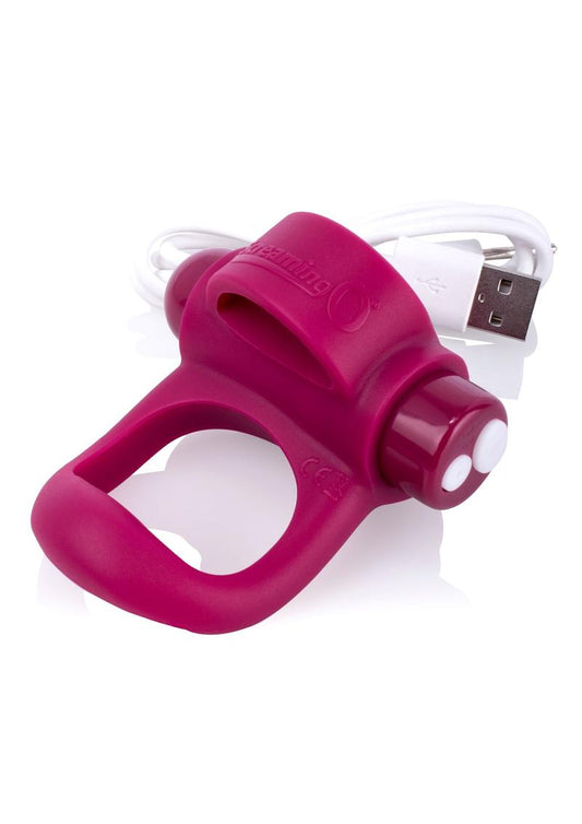 You-Turn Rechargeable Plus Silicone Ring - Merlot