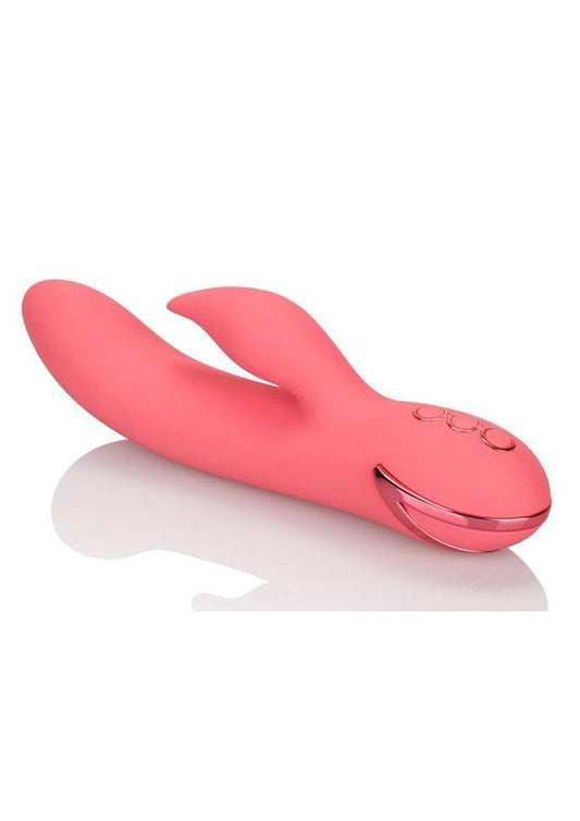 California Dreaming San Francisco Sweetheart Silicone Rabbit Vibrator - Pink