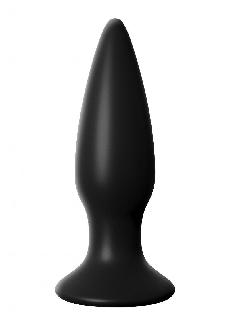 Anal Fantasy Elite Small USB Rechargeable Anal Plug Vibrating 4.3in - Black