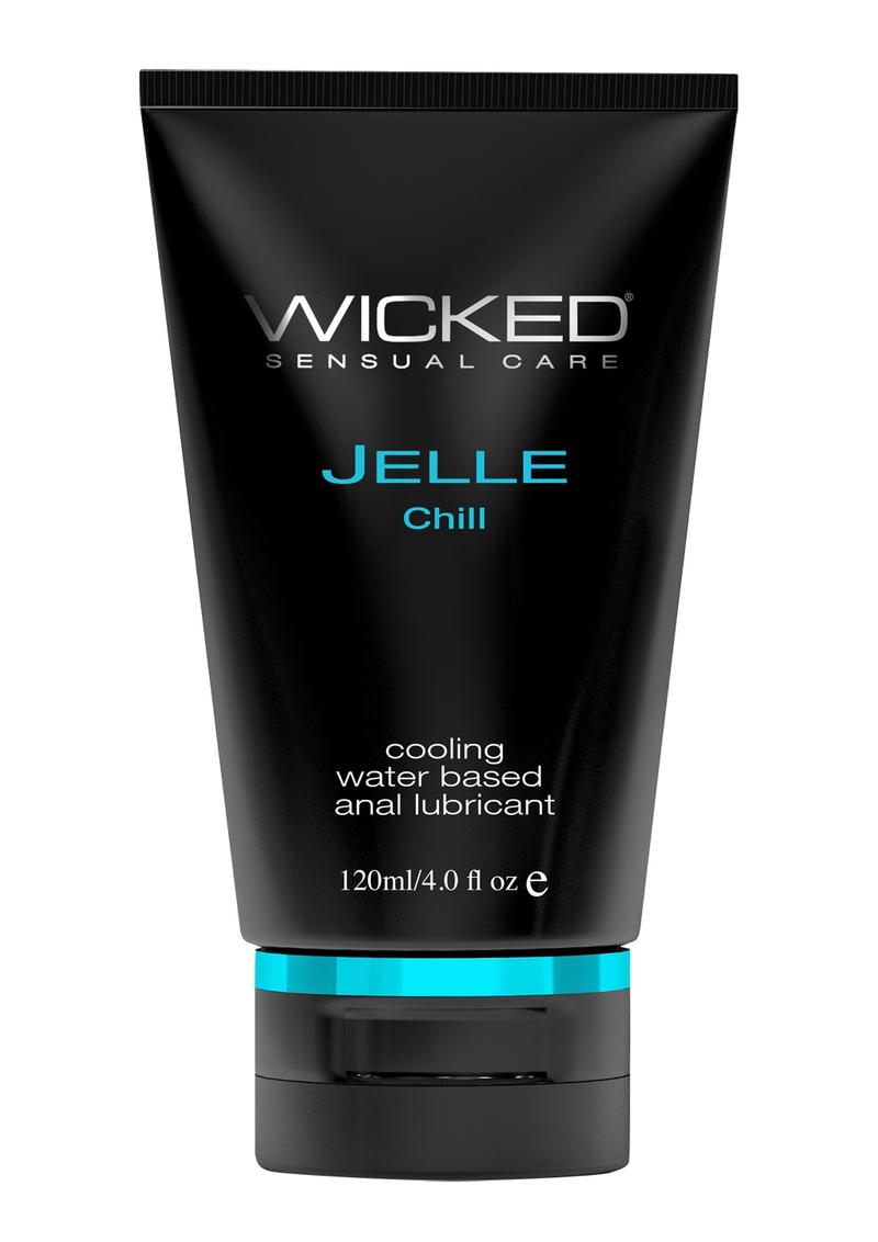 Wicked Jelle Chill Waterbase Anal Gel 4oz