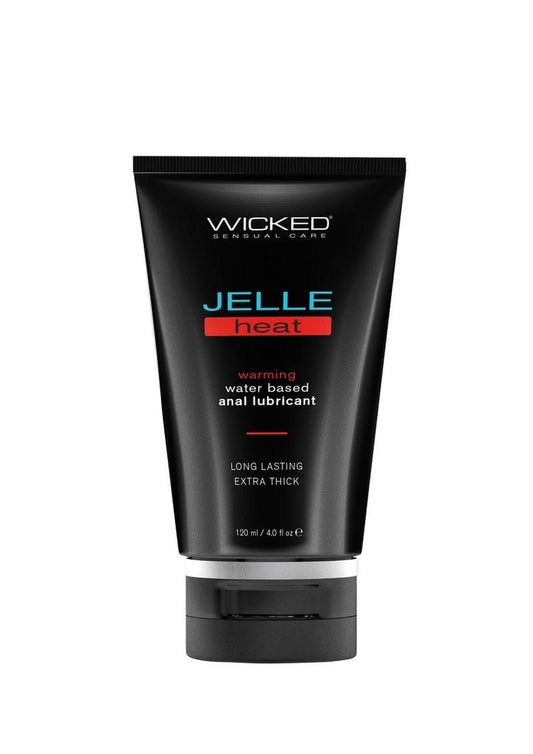 Wicked Jelle Heat Waterbase Anal Gel 4oz