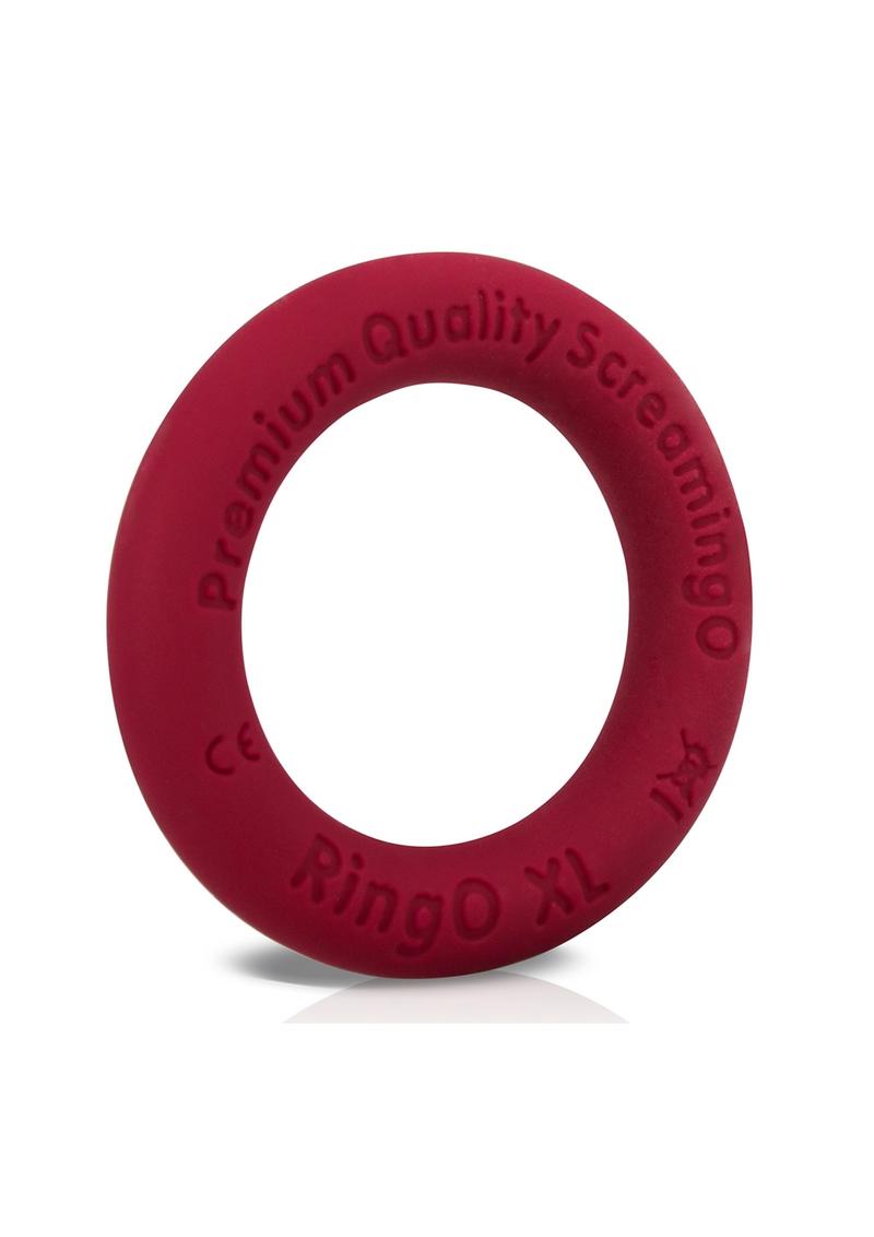 RingO Ritz XL Individual Ring Silicone - Red