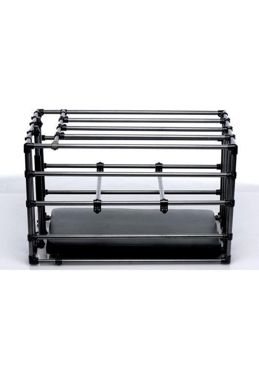 Master Series Kennel Cage with Padded Board - Black