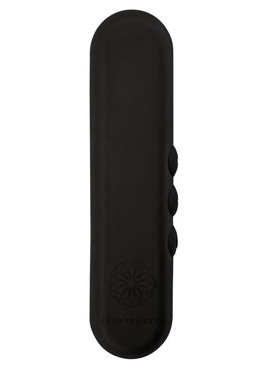 Sincerely Unity Vibe Silicone Rechargeable Vibrator - Black