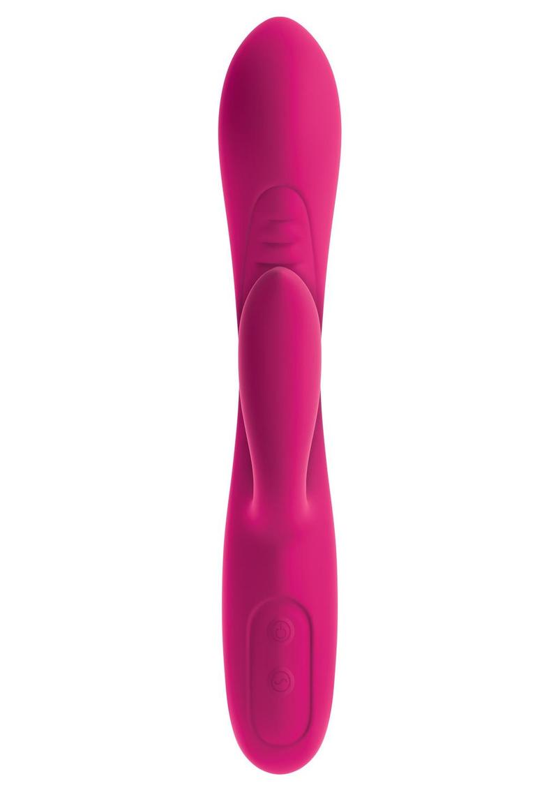 Ultimate Rabbits No 2 Vibrator Multi Speed Waterproof Rechargeable - Fuschia