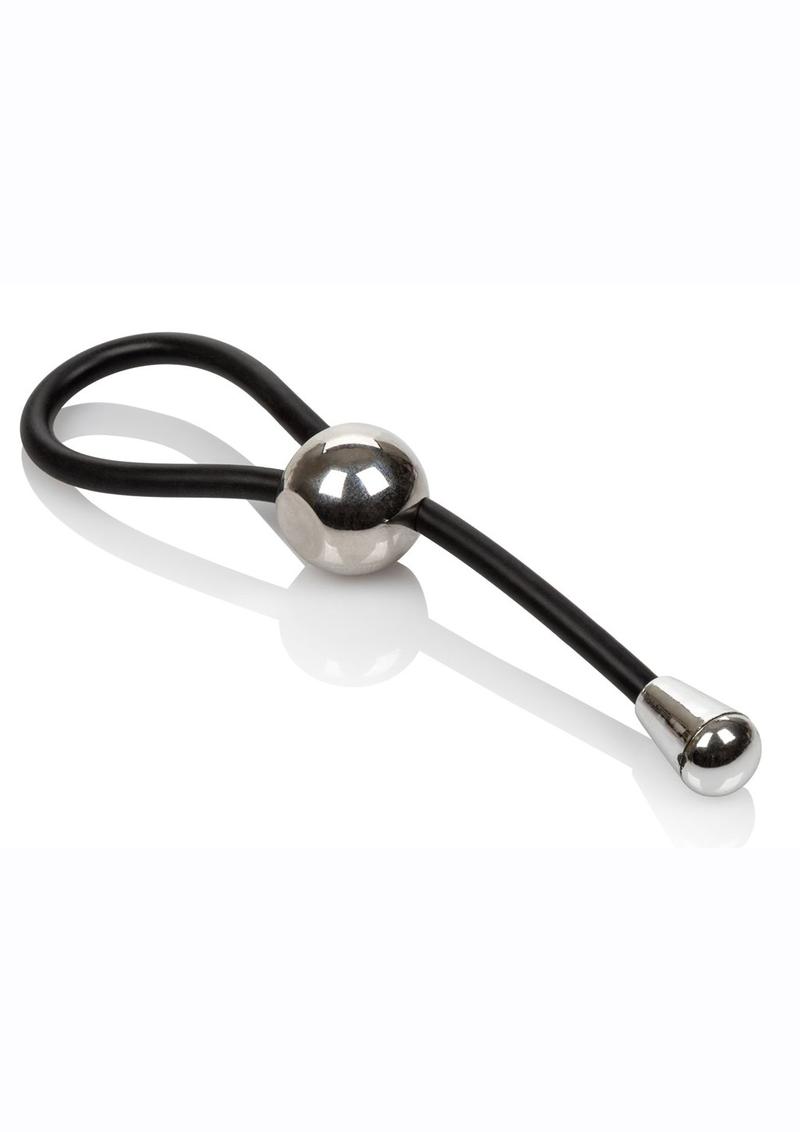 E-Z Cinch Silicone Lasso Adjustable Cock Tie - Black