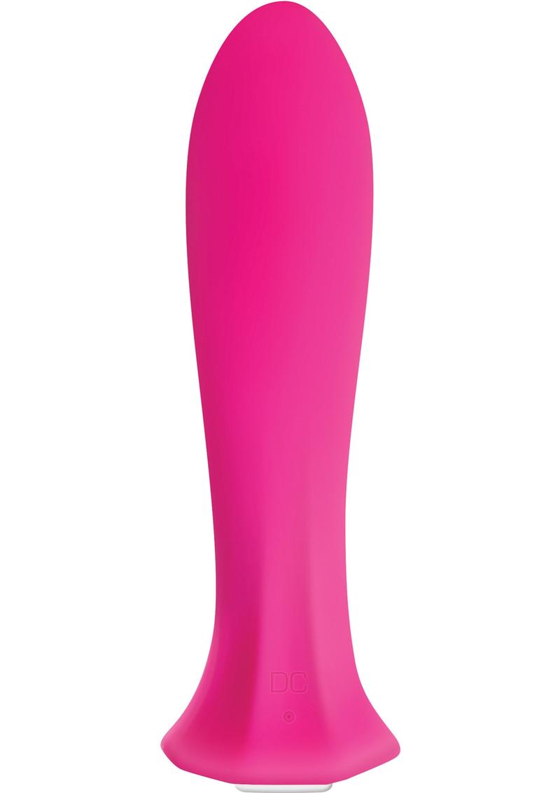 The Queen Rechargeable Silicone Vibrator - Pink