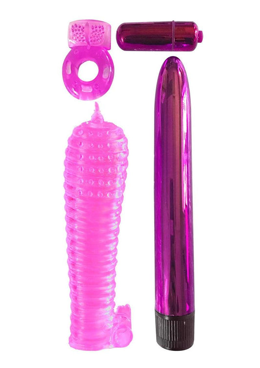 Classix Ultimate Pleasure Couple's (4 piece kit)- Pink