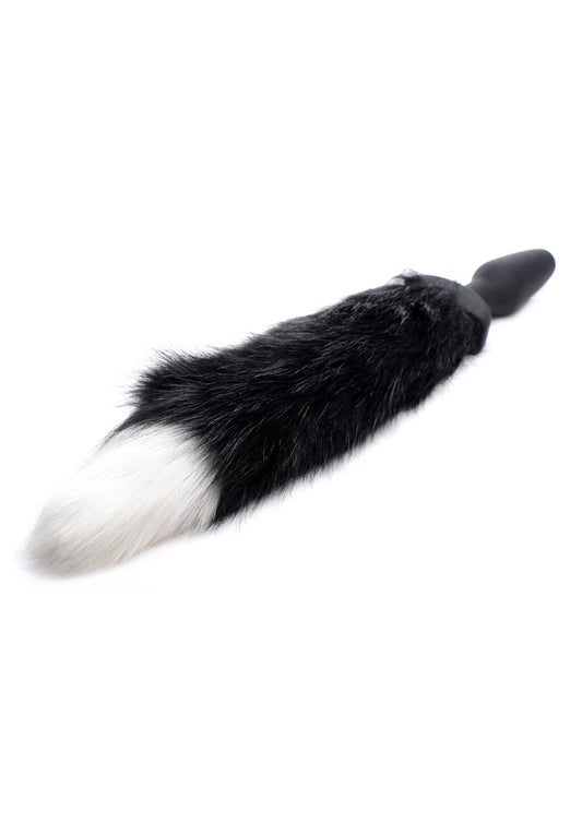 Tailz Moving and Vibrating Fox Tail with Remote Control - Black