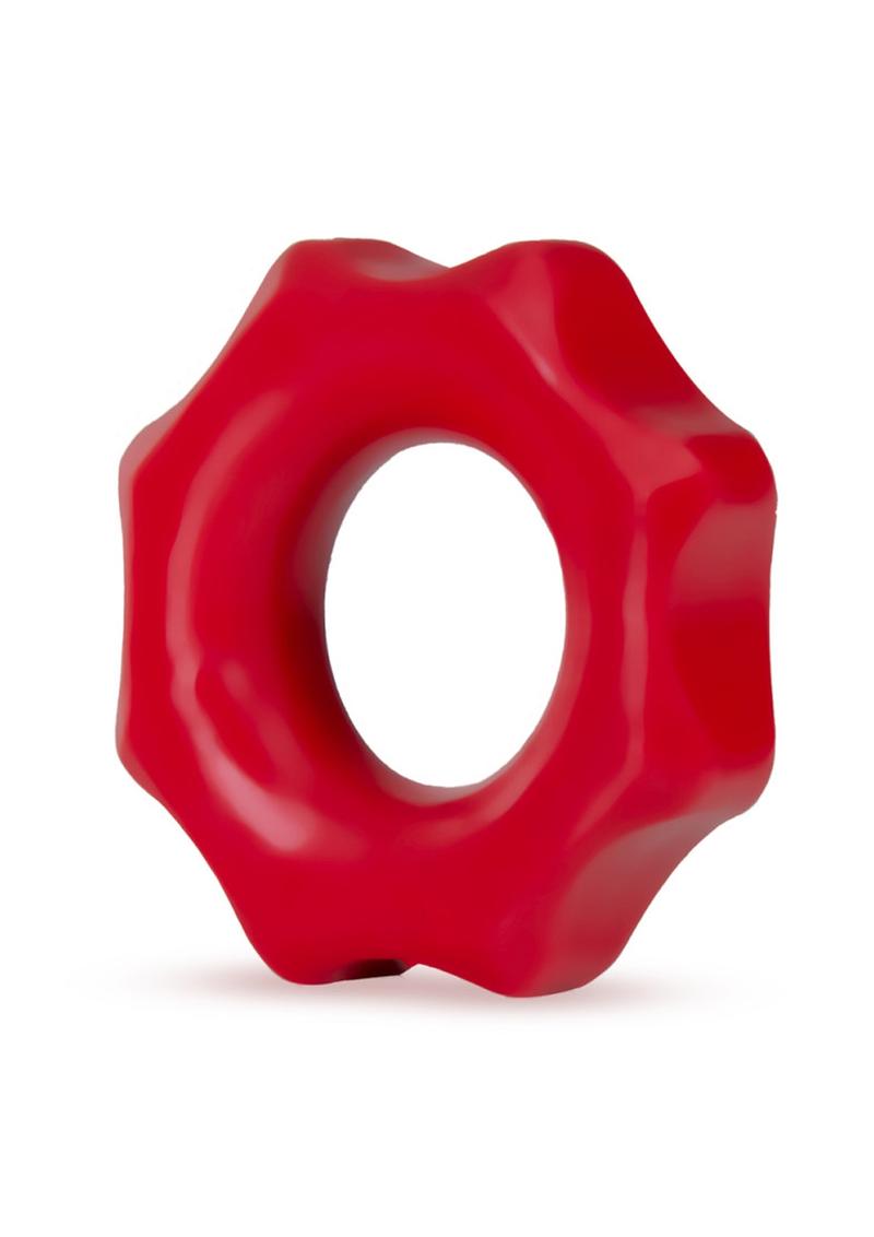 Stay Hard Nutz Cock Ring - Red