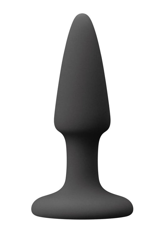 Colours Pleasure Plug Silicone Butt Plug - Mini - Black