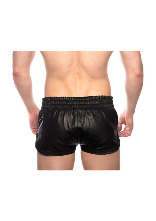 Prowler RED Leather Sport Shorts - XSmall - Black