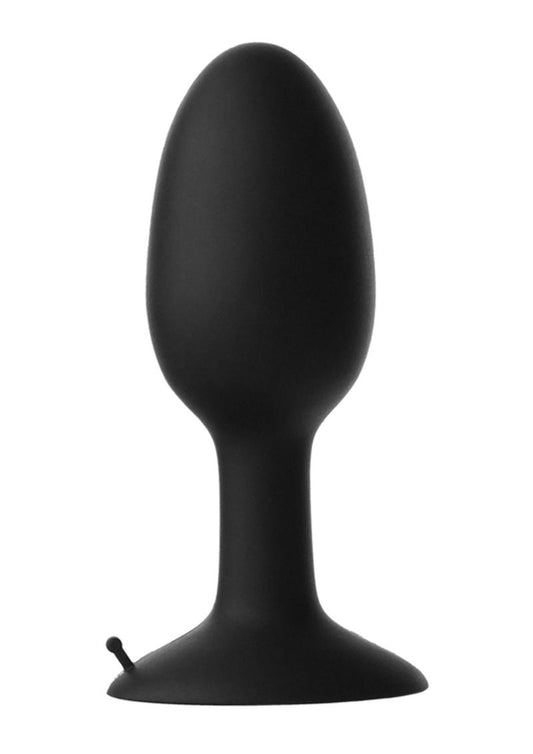 Prowler RED Weighted Butt Plug - Medium - Black