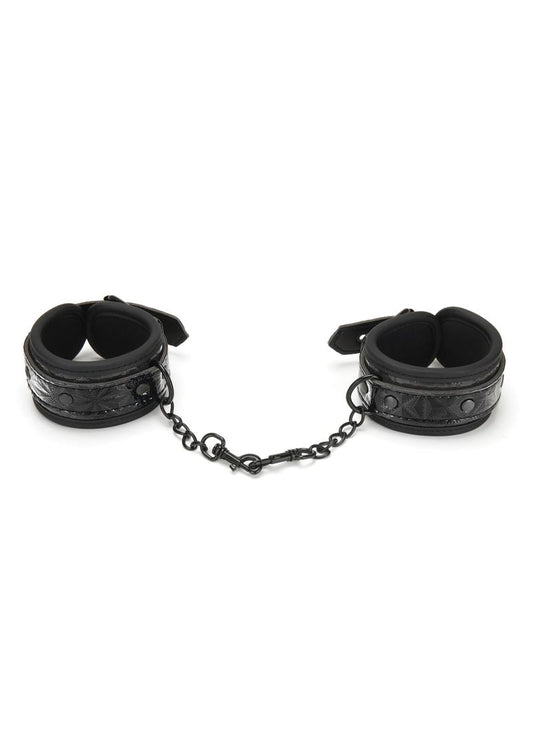 WhipSmart Diamond Hand Cuff - Black