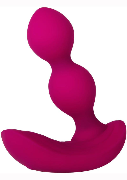 Zero Tolerance Bubble Butt Silicone Inflatable Rechargeable Anal Plug with Remote Control - Red