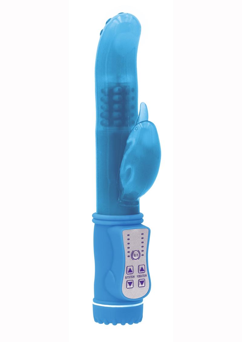 Firefly Jessica Glow In The Dark Thrusting and Rotating Rabbit - Blue