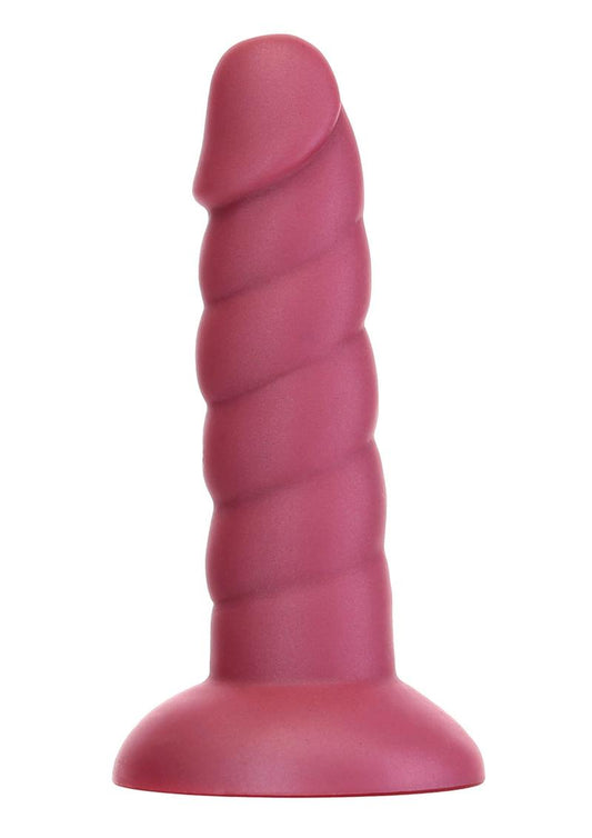 Addiction Fantasy Unicorn Silicone Dildo 5.5in - Pink