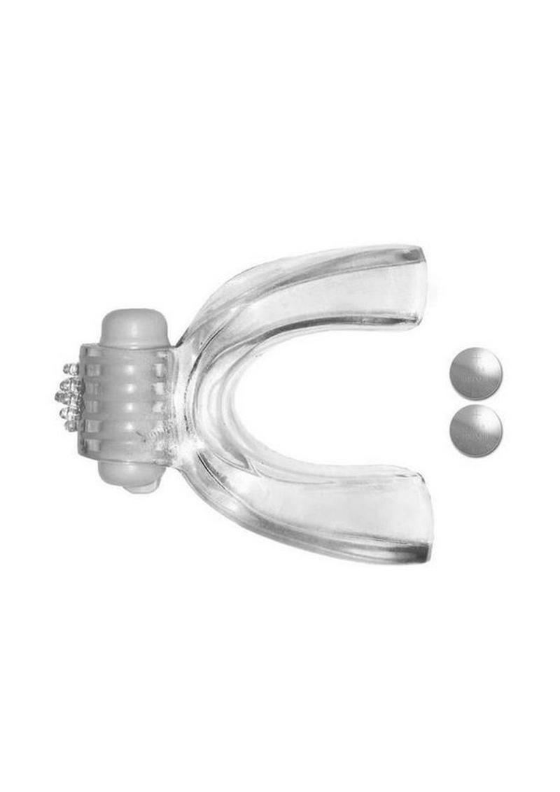 Tongue Star Pleasure Tongue Vibrator - Clear