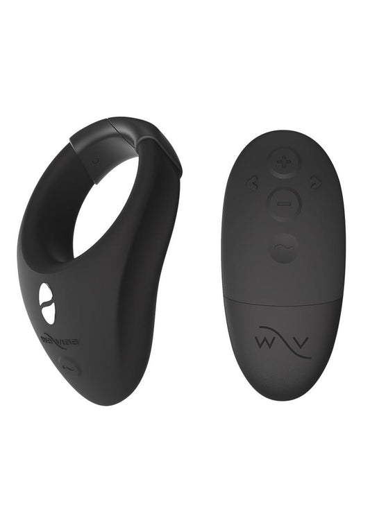 We-Vibe Bond Rechargeable Silicone Cock Ring with Remote Control - Black