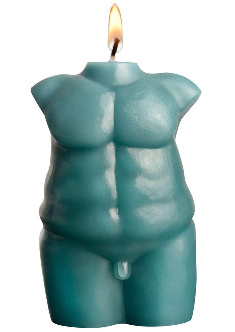 LaCire Torso Form II Drip Candle - Green