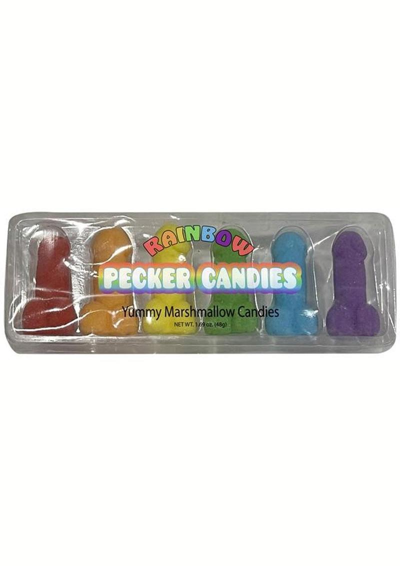 Rainbow Pecker Candies Assorted Flavors (6 piece)