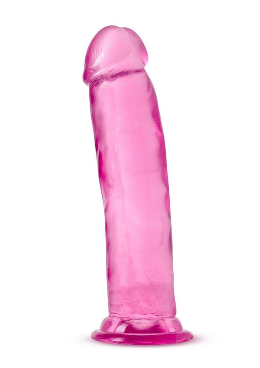 B Yours Plus Thrill n' Drill Realistic Dildo 9in - Pink