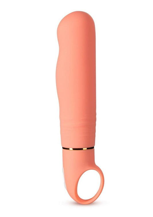 Aria Smokin' AF Silicone Vibrator - Coral