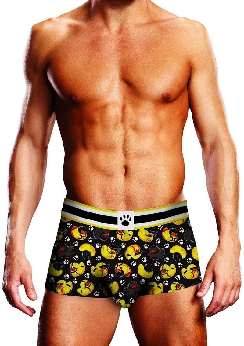 Prowler BDSM Rubber Ducks Trunk - Extra Small - Black/Yellow