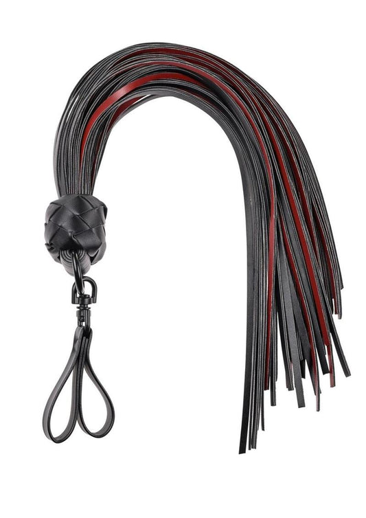 Saffron Finger Flogger - Red/Black