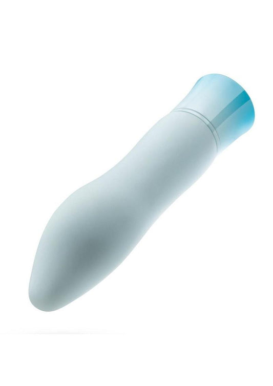 Oh My Gem Ardor Rechargeable Silicone Vibrator - Aquamarine