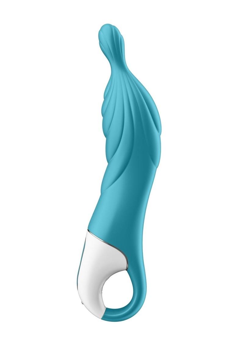 Satisfyer A-Mazing 2 Silicone Vibrator - Turquoise